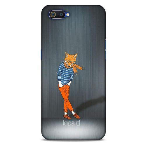 Oppo Realme C2 Kılıf FunnyMaX (48) Bumper Kılıf Turuncu Tilki