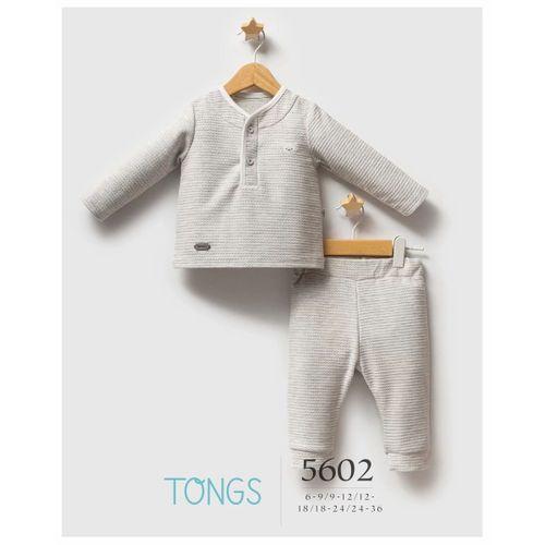 Tongs Baby Classic Bear 2'li Takım 5602 Gri