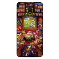 Retro (47) Desen Crystal Flex Kılıf Renkli Xiaomi Redmi 8A Kılıf