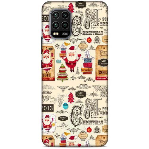 Retro (44) Desen Tough Armor Kılıf Renkli Xiaomi Mi 10 Lite Kılıf