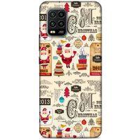Retro (44) Desen Tough Armor Kılıf Renkli Xiaomi Mi 10 Lite Kılıf
