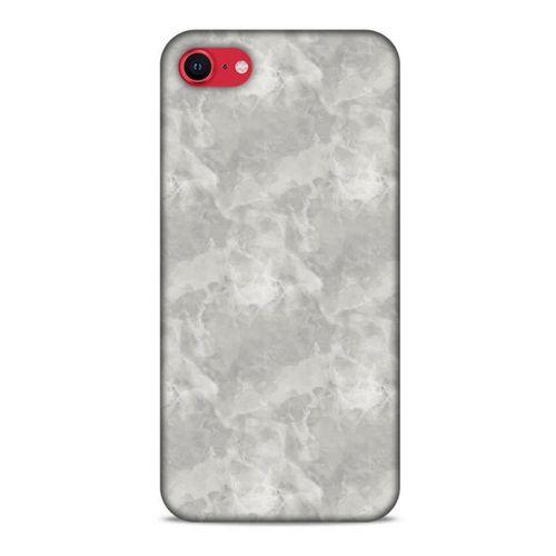 Mermer Desenli (3) Tema Kapak Gri Apple iPhone SE 2020 Kılıf