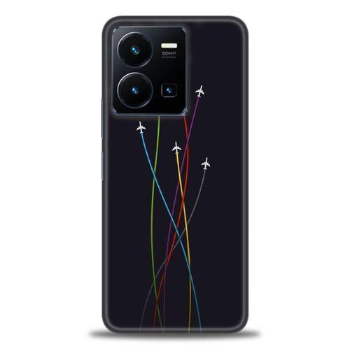 Xiaomi Redmi Note 12 Pro 5G Kılıf HD Baskılı Kılıf - Uçaklar + Tam Ekran Koruyucu
