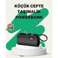 2000mah Mini Powerbank Dahili Konektörlü Pd 20w