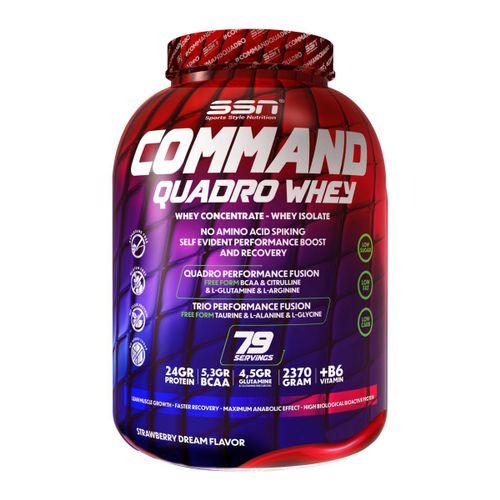 SSN BCAA Palatinose + SSN Command Quadro Whey Protein 2370 gr