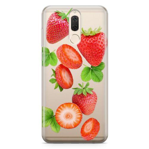 Huawei Mate 10 Lite Kılıf Çilek Reçeli Arka Kapak Koruma Desenli Full Koruyucu