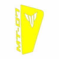 YAMAHA Yamaha Mt07 2014 - 2017 Uyumlu Sarı Siperlik Sticker Set