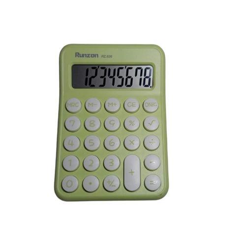 RUNZON FISTIK YEŞİLİ 8 HANE MİNİ MASAÜSTÜ HESAP MAKİNESİ