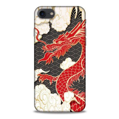 Apple Iphone 8 Kılıf Japonya (6) Silikon Kılıf Ejderha