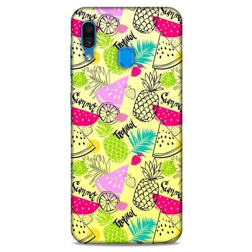 Frutix Meyve Mix 03 Samsung Galaxy A30 Kılıf Desenli Silikon