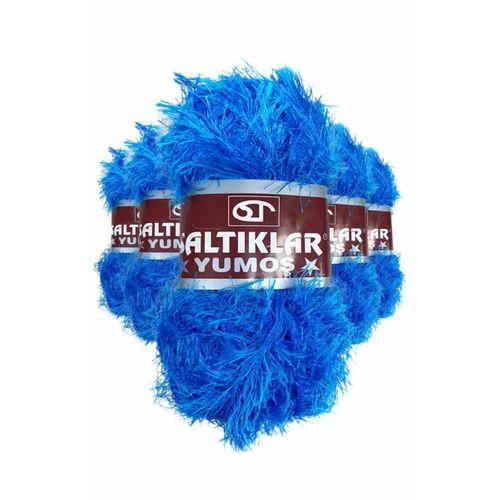 5 Adet Yumoş Sakallı El Örgü Ipi Yünü 03