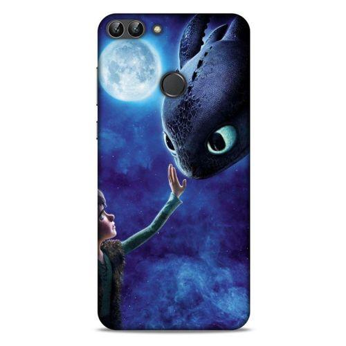 Huawei Psmart Kılıf Dragons (40) Fit Silikon Kılıf Ejderha Takım Yıldızı
