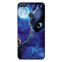 Huawei Psmart Kılıf Dragons (40) Fit Silikon Kılıf Ejderha Takım Yıldızı