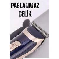 Profesyonel Şarjlı Saç Ve Sakal Traş Makinesi Kolay Kullanım