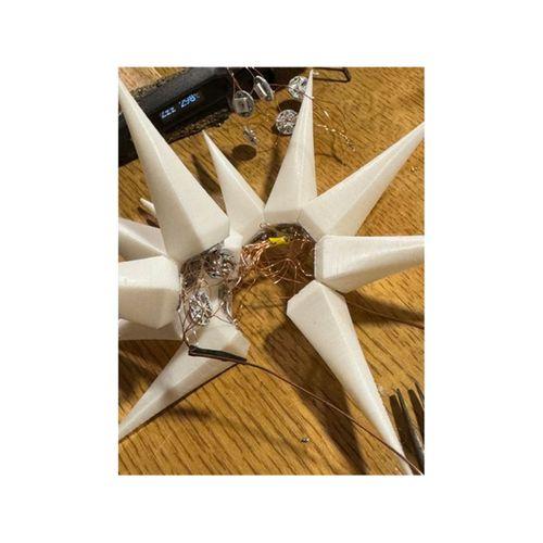 WLED Noel Yıldızı (Bu ürün Sadece Plastik parçadır - Almadan Önce Soru Sorabilirsiniz)