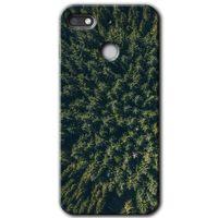 General Mobile GM 8 Go HD Baskılı Kılıf + 9D Tam Ekran Koruyucu - Çam Ağacı Ormanı