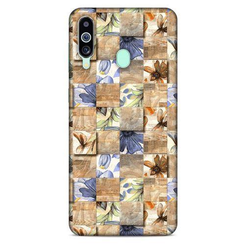 Samsung Galaxy M40 Kılıf Baskılı Özel Seri Taşlı (47) Crystal Flex Kılıf