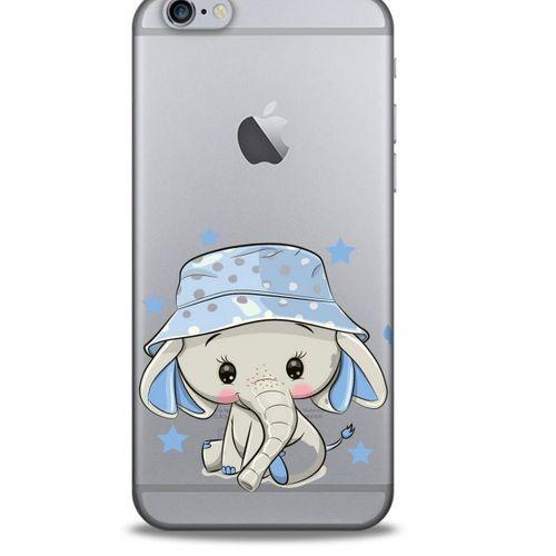 Zoologix (46) Apple Iphone 6S Şeffaf Kılıf Silikon Desenli
