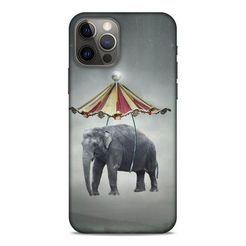 Lopard Apple iPhone 12 Pro Uyumlu Kılıf Manipülasyon ☻ (15) Antişok Kılıf Baskılı