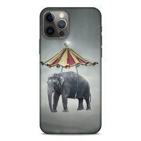 Lopard Apple iPhone 12 Pro Uyumlu Kılıf Manipülasyon ☻ (15) Antişok Kılıf Baskılı