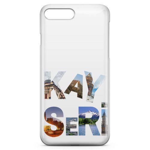 Apple iPhone 7 Plus Kılıf Kayseri Gezi Arka Kapak Koruma Desenli Full Koruyucu