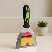 125 mm Metal Spatula Fiber Saplı