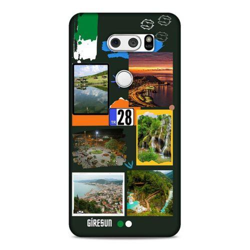 Lopard LG K40S Uyumlu Kılıf Şehirli ※ (28) Giresun Arka Kapak