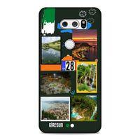 Lopard LG K40S Uyumlu Kılıf Şehirli ※ (28) Giresun Arka Kapak