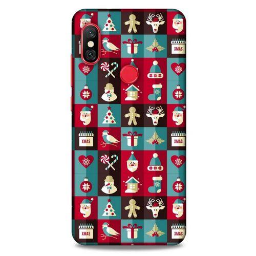 Yılbaşı Süsleri 17 Xiaomi Redmi Note 6 Pro Kılıf Silikon Kapak