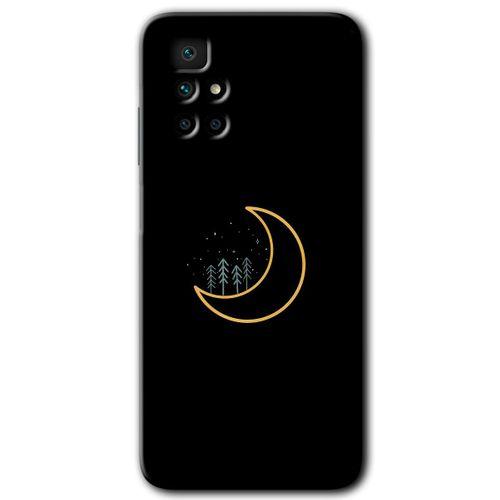 Potkal Hediye Fabrikası Xiaomi Redmi 10 Kılıf HD Desen Baskılı Arka Kapak - İyi Geceler