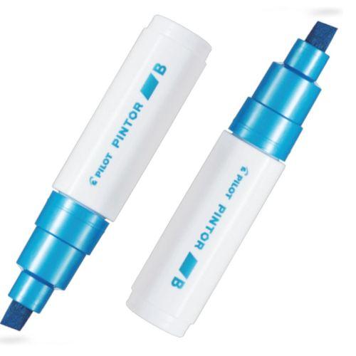 PILOT PİNTOR (B) KESİK UÇ METALİK MAVİ ( İki Adet )