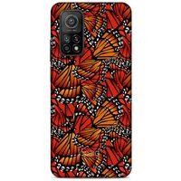 Xiaomi Mi 10T 5G Kılıf Kelebek Etkisi (5) Koruma Kabı Beyaz Lacivert