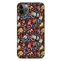 Graffitix (47) Desenli Silikon Kapak Apple Iphone 11 Pro Max Kılıf