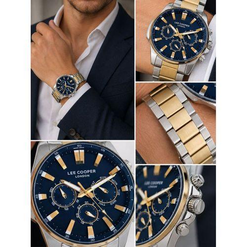 Lee Cooper İç Kadran Fonksiyonları Aktif Bileklik Hediyeli 2 Yıl Garantili Erkek Kol Saati E8253.260