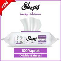 Sleepy Sleepy Yüzey Temizlik Havlusu 100 Adet Orkide