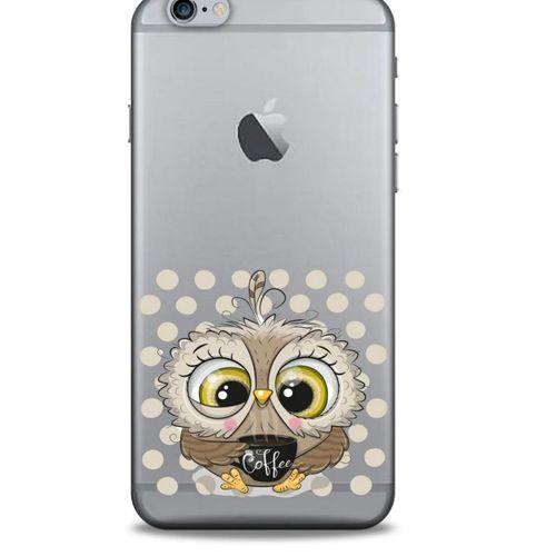 Zoologix (80) Apple Iphone 6S Plus Şeffaf Kılıf Silikon Desenli