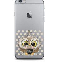 Zoologix (80) Apple Iphone 6S Plus Şeffaf Kılıf Silikon Desenli