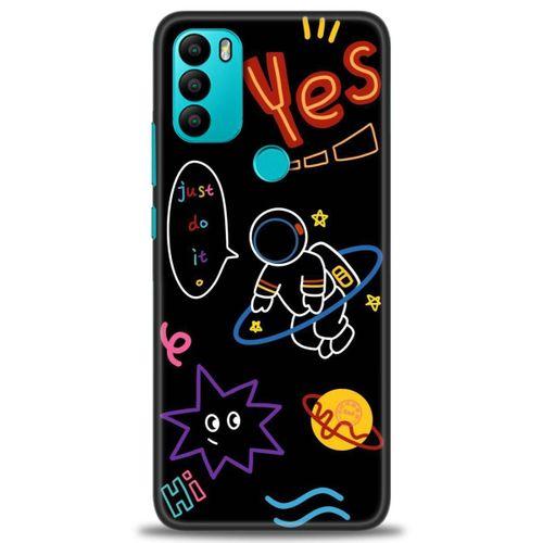 General Mobile GM 21 Plus Kılıf HD Baskılı Kılıf - Yes + Tam Ekran Koruyucu