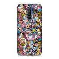 Xiaomi Redmi 9 Kılıf Erkek Bebek Giyim Doodle Arka Kapak Silikon Koruma Full Koruyucu