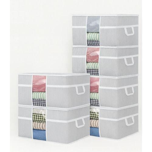 6 Adet Pencereli Yastık Hurcu Çizgili