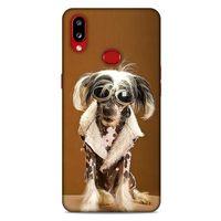 Samsung Galaxy A10s Kılıf Köpek Kıyafetleri (12) Koruyucu Silikon Chinese Crested