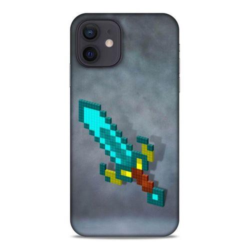 Lopard Apple iPhone 12 Uyumlu Kılıf PiXel (39) Liquid Crystal Kılıf Kılıç