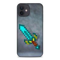 Lopard Apple iPhone 12 Uyumlu Kılıf PiXel (39) Liquid Crystal Kılıf Kılıç