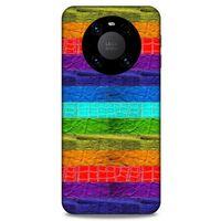 Lopard Huawei Mate 40 Pro Uyumlu Kılıf Patchwork (38) Neo Hybrid Kılıf