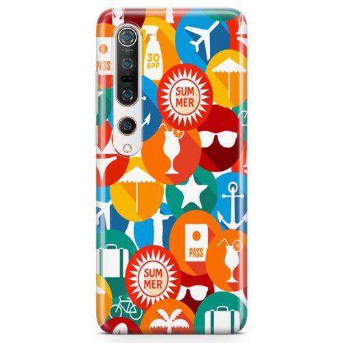 Xiaomi Mi 10 Pro Kılıf Yaz Arka Kapak Koruma Desenli Full Koruyucu