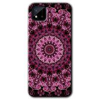 Realme C11 Kılıf HD Desen Baskılı Arka Kapak - Mandala Patterns Kaleidoscope + Kırılmaz Cam