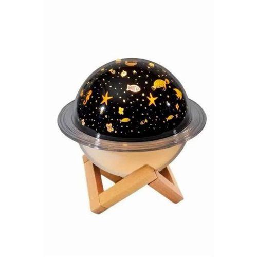 Hava Nemlendirici Renk Değiştiren Oda Kokusu Yıldızlı Projektör