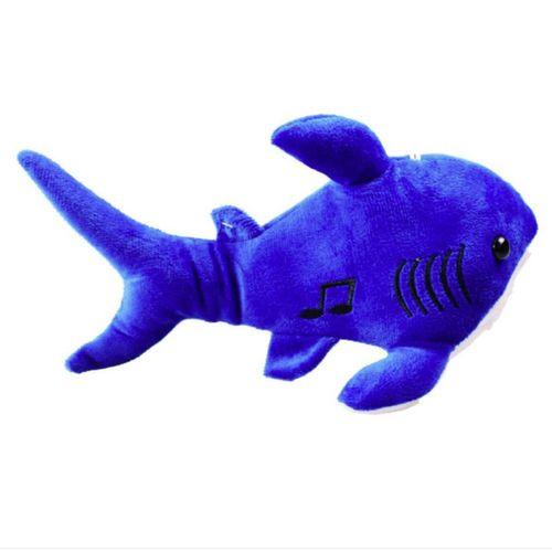 Köpekbalığı Sesli Baby Shark Müzikli 28 cm - 1811201  - Mavi