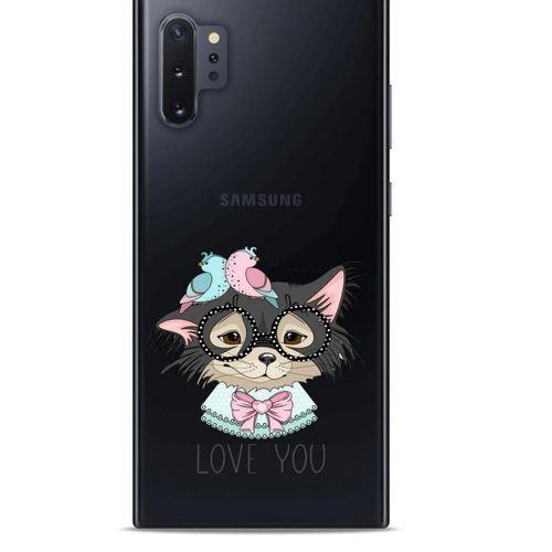 Zoologix (82) Samsung Galaxy Note 20 Ultra Şeffaf Kılıf Silikon Desenli