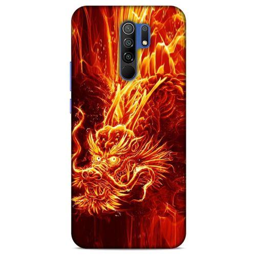 Xiaomi Redmi 9 Kılıf Dragons (12) Koruyucu Silikon Ateş Ejderhası